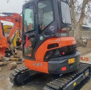 Mini Excavadora Kubota U27 Usada, Certificada CE, Mini Excavadora de 2.7 Toneladas con Motor Koop de Alta Eficiencia - Product Image 3