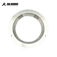 Adaptateur de haut-parleur en aluminium CNC AK-87 de 6,5 pouces pour VW Magotan/Sagitar/Touran/Passat B7 et Skoda Octavia, joint d'étanchéité pour haut-parleur audio de voiture