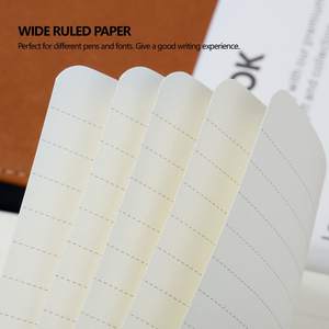 Quaderno in Pelle A5 Personalizzato con Copertina Rigida e Stampa Personalizzata per Affari e Scuola, Agenda, Diario, Libro <span class=keywords><strong>di</strong></span> <span class=keywords><strong>Testo</strong></span> - Product Image 5