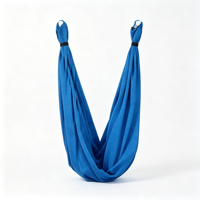 Ceinture d'entraînement en nylon haute résistance BSW, multicolores, pour yoga volant, étirements, équipement de gym aérien, exercices, 5 mètres, toutes saisons