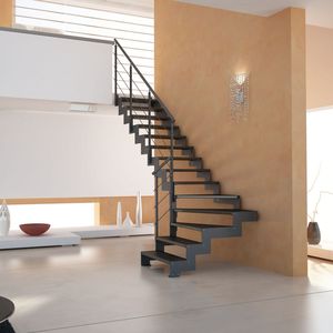 Outdoor Metal <strong>Fire</strong> <strong>Escape</strong> Staircase /exterior Prefab Mild Steel <strong>Stairs</strong>/hypaethral Wrought Iron <strong>Stair</strong> <strong>Handrail</strong> - Product Image 5