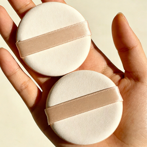 Esponjas de Maquillaje de Algodón, Aplicadores de Polvo, Brochas de Maquillaje, Esponjas de <span class=keywords><strong>Terciopelo</strong></span> Personalizadas - Product Image 1