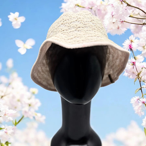 Taiwan Supplier Adult Knitting Beanie 56-58cm Lace Bucket Hat 65% Cotton 35% Polyester for Skiing - Product Image 1