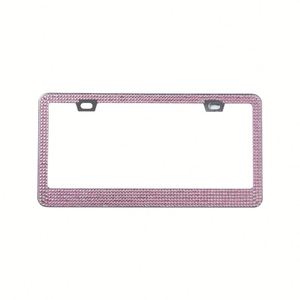 Marco de Matrícula de Aluminio con Diseño Personalizado y Decoración Clásica Estilo USA con Impresión UV - Product Image 3