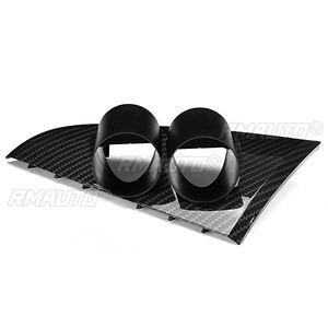 ที่ยึดมาตรวัดรถยนต์ ABS สำหรับแผงหน้าปัดรถยนต์ ช่องใส่มาตรวัดคู่ สำหรับ Ford Falcon BA BF 2002~2011 ขนาด 52 มม. ฝาครอบตกแต่งแผงหน้าปัดรถยนต์ - Product Image 2