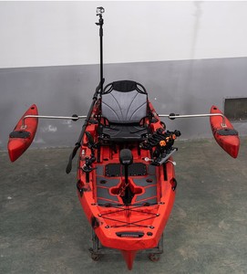 Kayak professionnel électrique pliable avec moteur et gouvernail pour la pêche en mer, le surf et la navigation - Product Image 2