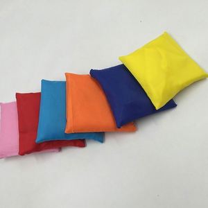 Bolsa de Compras Plegable Cuadrada de una Pieza, Abierta, Ecológica, Portátil, Hecha de Tela Oxford de Poliéster, con Logotipo Personalizable - Product Image 4