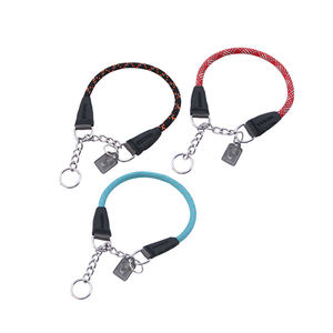 Correa de Nailon para Perro de Exhibición con Diseño LED Satinado, Reflectante, Ajustable, Suave, Duradera y a la Moda, Fabricada en China, OEM ODM Personalizado - Product Image 2