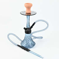 Personnalisable Mini Portable Mini Luxe Acrylique Narguilé Vente en Gros Transparent Shisha avec Miroir et Laque Techniques