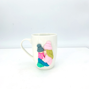 Nouveauté 2022 Meilleure <span class=keywords><strong>tasse</strong></span> à café en céramique en argile polymère faite à la main pour <span class=keywords><strong>maman</strong></span>, <span class=keywords><strong>tasse</strong></span> à café pour un cadeau - Product Image 5