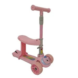Wholesale Kick Scooter Child 1-3 To 8 Years Old 3-in-1 Baby Can Sit Push And Slide On The Scooter