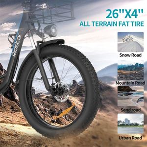 RIDSTAR-VTT électrique de 26 pouces, avec moteur de moyeu arrière, batterie 20Ah, système électronique intelligent, 48V, 1500W - Product Image 2