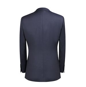 <span class=keywords><strong>Pantalon</strong></span> de <span class=keywords><strong>costume</strong></span> jacquard pour <span class=keywords><strong>homme</strong></span> en stock, 90 % laine, 10 % soie de mûrier, <span class=keywords><strong>bleu</strong></span> <span class=keywords><strong>marine</strong></span>, doublure semi-toile, fermeture simple boutonnage, imprimé - Product Image 3