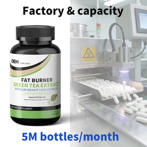 Cápsulas de Extracto de Té Verde Orgánico con Fórmula y Empaque Personalizados, Suplementos Naturales Quemagrasas, Ventaja de Costo al por Mayor y Suministro Estable - Product Image 4