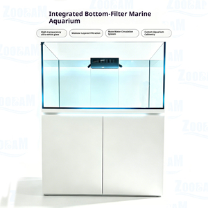 Acquario per Coralli d'Acqua Salata Personalizzato da 100-1000 Galloni con Mobile in Lega di Alluminio <span class=keywords><strong>e</strong></span> Vetro Ultra-Trasparente a Basso Contenuto di Ferro - Product Image 4