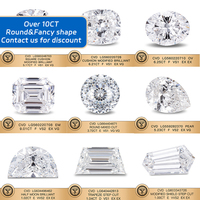 Bon prix, diamant de laboratoire de qualité supérieure, coupe princesse, 2,64 carats, VS1, CVD, bleu intense, certifié IGI