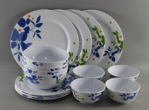 <span class=keywords><strong>Vajilla</strong></span> Moderna de 12 <span class=keywords><strong>Piezas</strong></span> de Plástico, <span class=keywords><strong>Melamina</strong></span> y Fibra de Bambú, los Mejores Materiales de Buena Calidad al Mejor Precio - Product Image 4