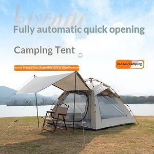 <span class=keywords><strong>Tente</strong></span> en tissu Oxford monocouche, installation automatique quatre saisons, <span class=keywords><strong>moustiquaire</strong></span> extérieure, sans installation, camping portable, 2, 3, 4 personnes - Product Image 2