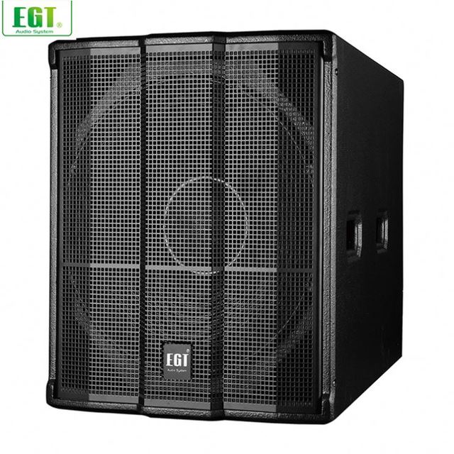 EGT Audio System GF-18B 18" Subwoofer Passive PA Speaker Pro Bass Box 600W/2400W Birch Plywood Rugged Finish Stage DJ Live Sound