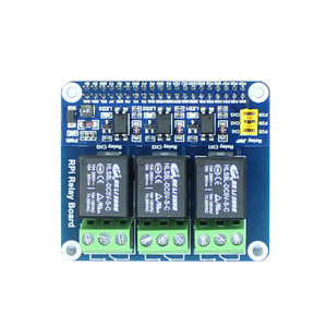 บอร์ดพัฒนาโมดูลรีเลย์ 3 ช่องสำหรับ <span class=keywords><strong>Raspberry</strong></span> <span class=keywords><strong>Pi</strong></span> 4th Model B สำหรับบ้านอัจฉริยะแบบไม่แยกส่วน - Product Image 6