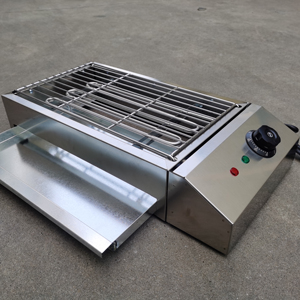 Parrilla Eléctrica Premium sin Humo de 110V/220V, Plancha para Asar de Sobremesa para Uso Doméstico en la Cocina, 1 Año de Garantía - Product Image 1