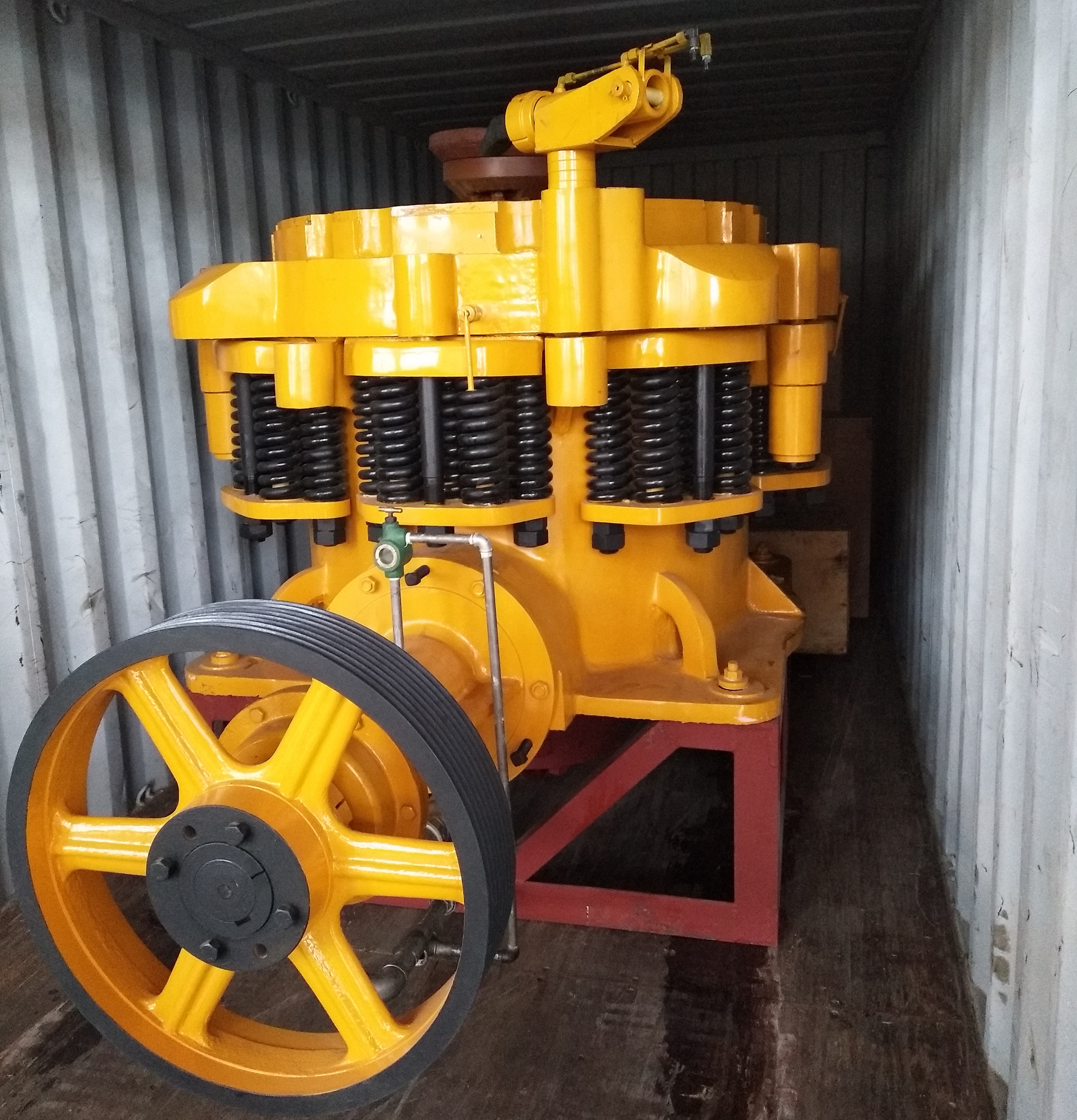 Stable Performance hard stone Spring Cone Crusher manufacturer For Mining and quarry to handle the granite, riverstone