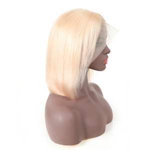 Pelucas de encaje completo para mujeres negras, cabello humano virgen sin procesar, con cutícula, <span class=keywords><strong>2022</strong></span> - Product Image 4
