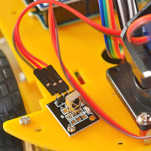 OKY5001 4WD Smart Car <b>Kit</b> for Obstacle Avoidance STEM Educational <b>DIY</b> Car <b>Kit</b> - Product Image 6