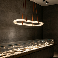 Lustre rectangulaire en marbre espagnol, luminaire suspendu moderne et simple en albâtre pour salle à manger, bar, îlot de cuisine