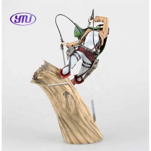Figura de Acción de 25CM del Capitán Levi de Ataque a los Titanes, Versión de Batalla, Modelo de PVC, Juguete Coleccionable para Regalo - Product Image 2