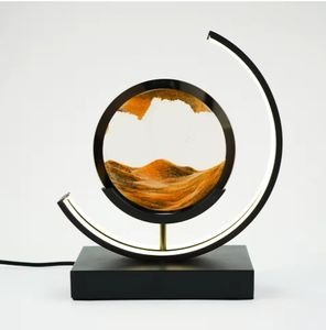 โคมไฟ LED <span class=keywords><strong>แบบ</strong></span>ไดนามิก<span class=keywords><strong>ภาพ</strong></span>ทรายนาฬิกาทรายเคลื่อนไหวเร็ว3D <span class=keywords><strong>ภาพ</strong></span>วาดศิลปะบนโต๊ะทรายดูดแก้วตกแต่งบ้านในเวลากลางคืน - Product Image 4