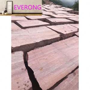 Rockface Rosso <span class=keywords><strong>Porfido</strong></span> rojo granito Natural Split adoquín pavimentación <span class=keywords><strong>piedra</strong></span> seta pared para pavimentadora Exterior Patio entrada - Product Image 5