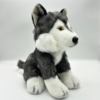 Kinqee personnalisé dessin animé fourrure mignon renard loup peluche conception exquis Animal petit renard peluche jouet Adve