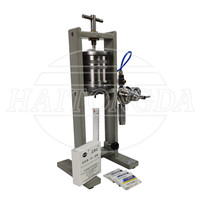 Presse-filtre basse pression en acier inoxydable Haitongda, modèle ZNS-5B, testeur de fluide de forage conforme aux normes API, moteur inclus - Vente chaude