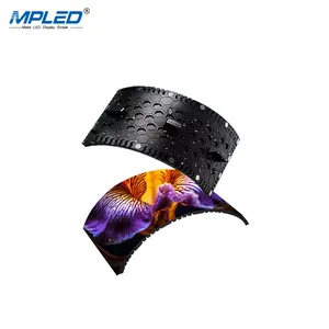 Pantalla Led flexible creativa MPED SMD 3 en 1 pantalla led curvada flexible P1.25 P1.56 P1.86 P2 P2.3 P2.5 P3