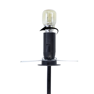 Tự làm chai Đèn Kit E27 rượu vang chai Bảng Đèn chai ánh sáng Kit Trắng cáp trong dòng chuyển đổi Mains powered Muối Đèn dây điện - Product Image 4