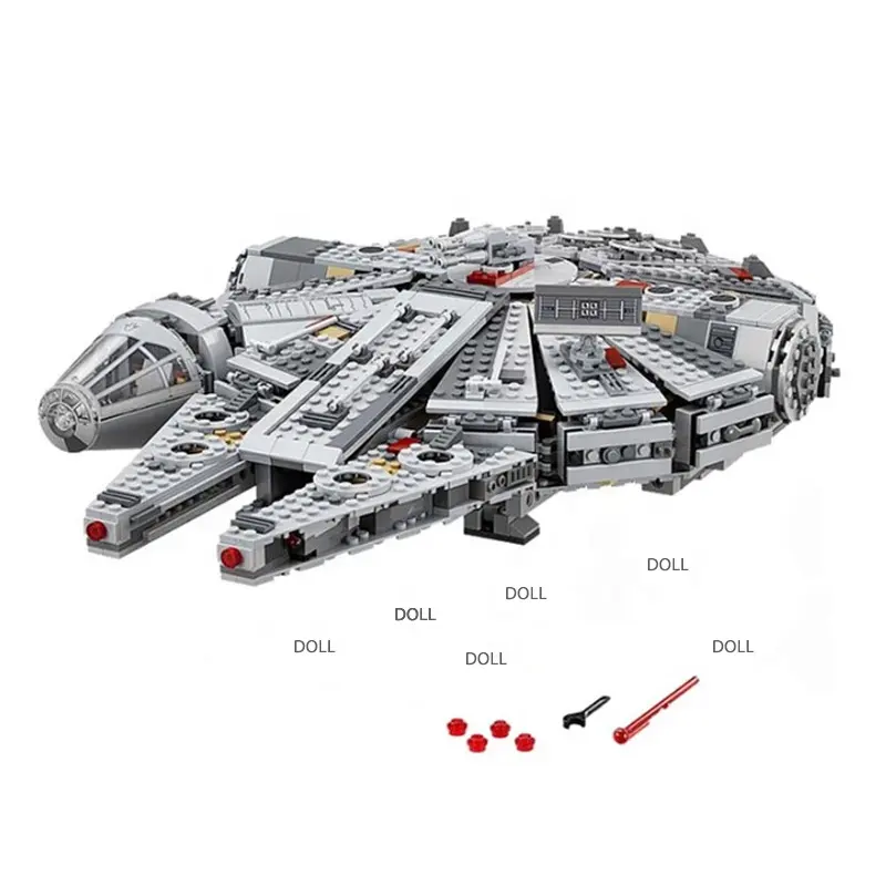 Star Movie Wars Blocks 1355pcs Max Millenniumlys Building Blocks Assemble Brick Set Compatible Star Legou Wars