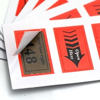 Cartes à languettes personnalisées du fabricant, tickets de loterie, impression de cartes à languettes à briser, cartes de jeux de bingo