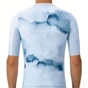 Maillot de cyclisme personnalisé avec logo, léger, respirant, anti-humidité, coupe de course, pour événements cyclistes sur route et sports de plein air - Product Image 2