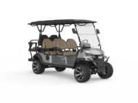 Batterie au lithium pliante 6 sièges chariot télécommandé chariot chariot de golf électrique moteur