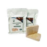 Barre Halal Singe Champignon Riche en Protéines Rations Alimentaires de Survie d'Urgence Sans Sucre avec Texture Dure Goût Sucré Sac Emballé