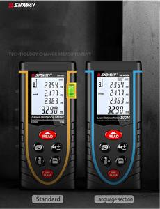 Télémètre laser SW-M50 50M Trena, dispositif de mesure, règle, outil de test - Product Image 4