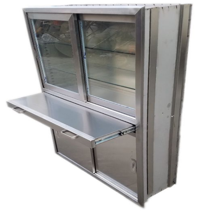 Polished Stainless Steel Medical Cabinet Operating Room Cabinets Galvanized Steel 1.0mm