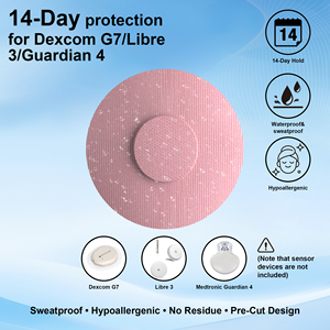 Comfort-Fit CGM Adhesive Patches, 30 Pack, Waterproof Protection, No Glue in Sensor Area, Dermatologist <strong>Tested</strong> - Product Image 3