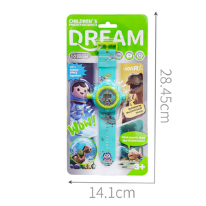 QS Hot Phổ Biến Mầm Non Giáo Dục Phim Hoạt Hình 3 Phong Cách Động Vật Chủ Đề 24 Thiết Kế Đèn Pin Máy Chiếu Đồng Hồ Đặt Đồ Chơi Cho Trẻ Em Quà Tặng - Product Image 5