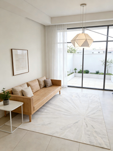 Alfombra de área con patrón abstracto, hecha a máquina, de Wilton, personalizada de fábrica, para dormitorio en el hogar. - Product Image 5