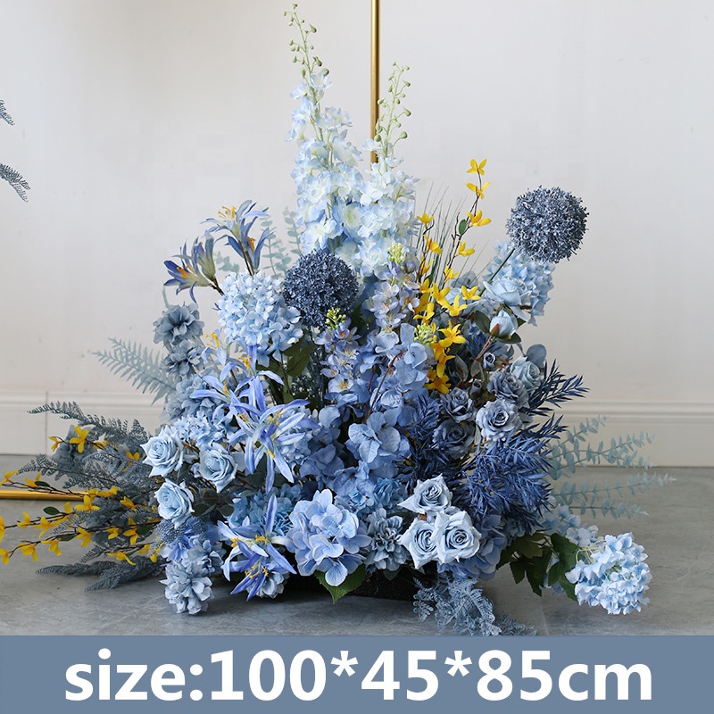 Wrapables, bouquet e centrotavola per matrimonio fai da te, fiori artificiali azzurri Wrapables, bouquet e centrotavola per matrimonio fai da te, fiori artificiali azzurri