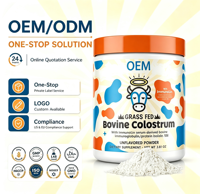 Poudre de colostrum bovin non aromatisée 108g, supplément d'immunoglobuline bovine IgG, OEM, marque privée