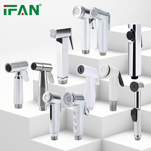IFAN Pulvérisateur de bidet pressurisé en plastique pour toilettes domestiques, douchette à main, pistolet de lavage pour bidet et lavage d'animaux - Product Image 1