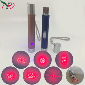 Nieuwe Aankomst Upgrade Interactieve Teaser 3 Modes 7 In 1 Kat Speelgoed Pen Licht Draagbare Usb <span class=keywords><strong>Laser</strong></span> Huisdier Training Tool met 5 Patronen - Product Image 4